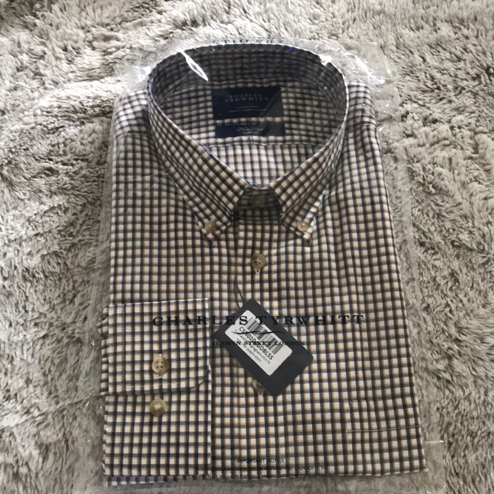 NWT Charles Tyrwhitt dress shirt